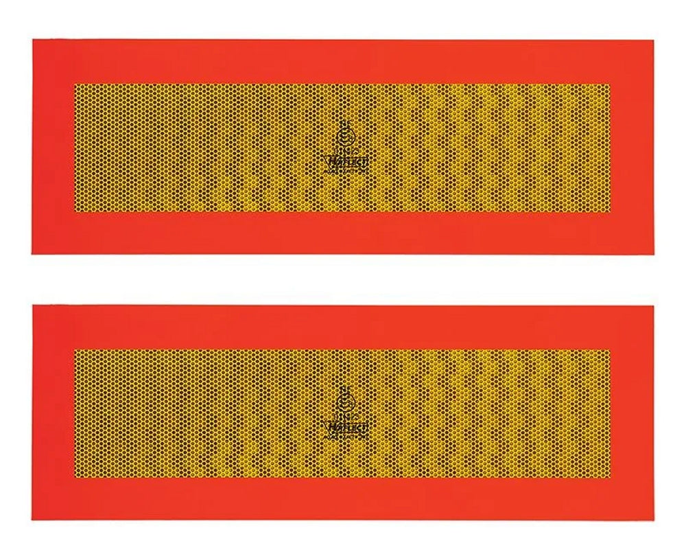 ProPlus 361239 2 Stück Warntafel ECE R70 Alu Markierungstafel LkW Wohnwagen Wohnmobil