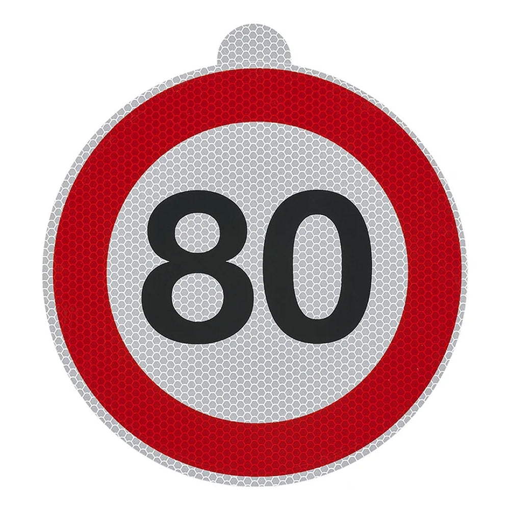 ProPlus 361258 Geschwindigkeitsaufkleber 80 Italien RA2/DGM Zulassung 57477