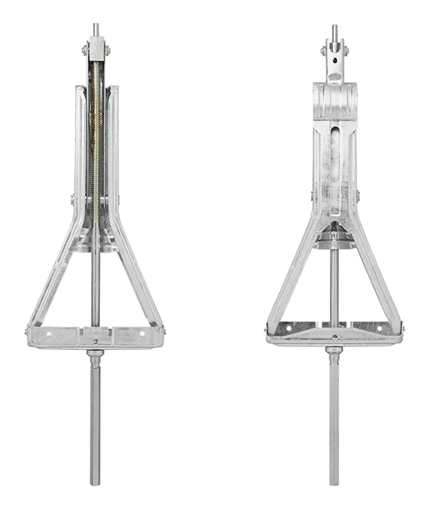 ProPlus 361515 Ausdrehstütze 1000g 605x280mm H:470mm Abstellstütze mit erweitertem Nivelliermechanismus