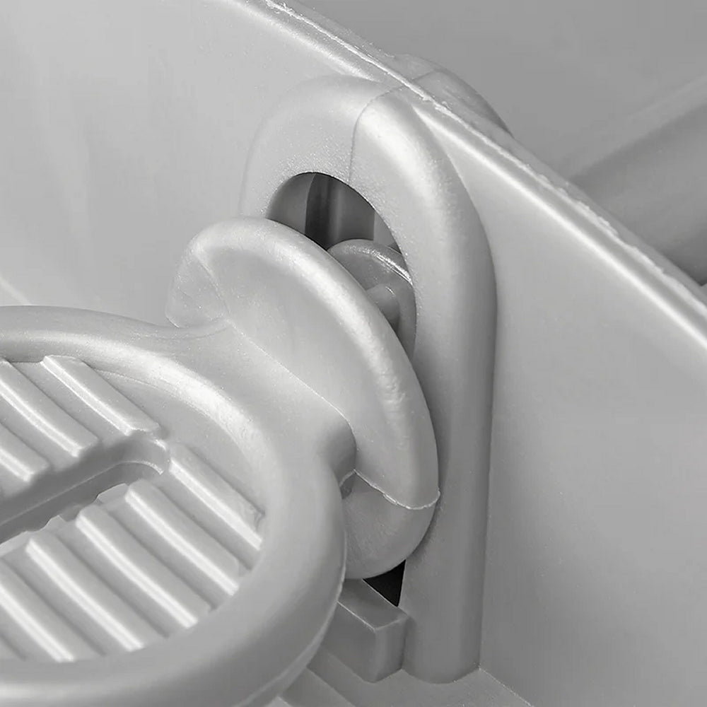 ProPlus 361534 4 Stück Stützplatten XL Unterlegplatten für Eckstützen auf weichem Boden