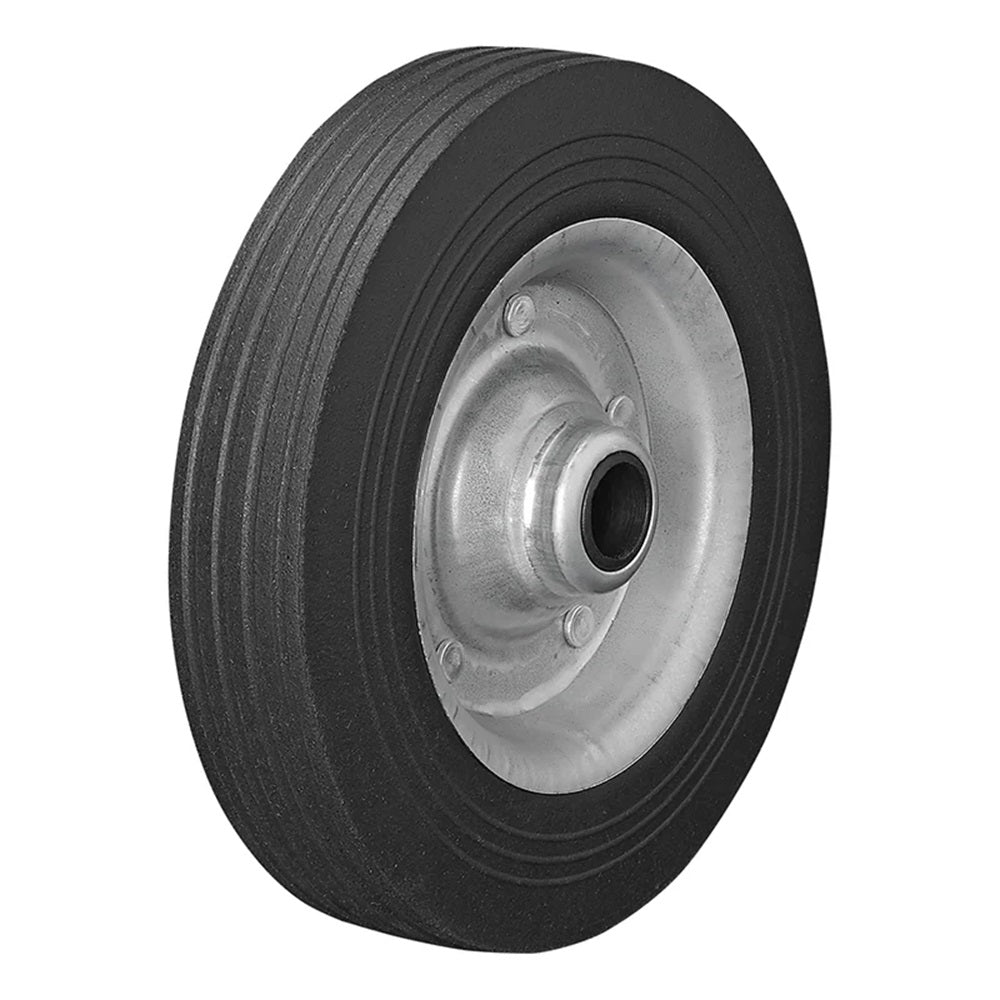 ProPlus 341540 Ersatzrad für Stützrad Metallfelge mit Vollgummireifen 200x50mm