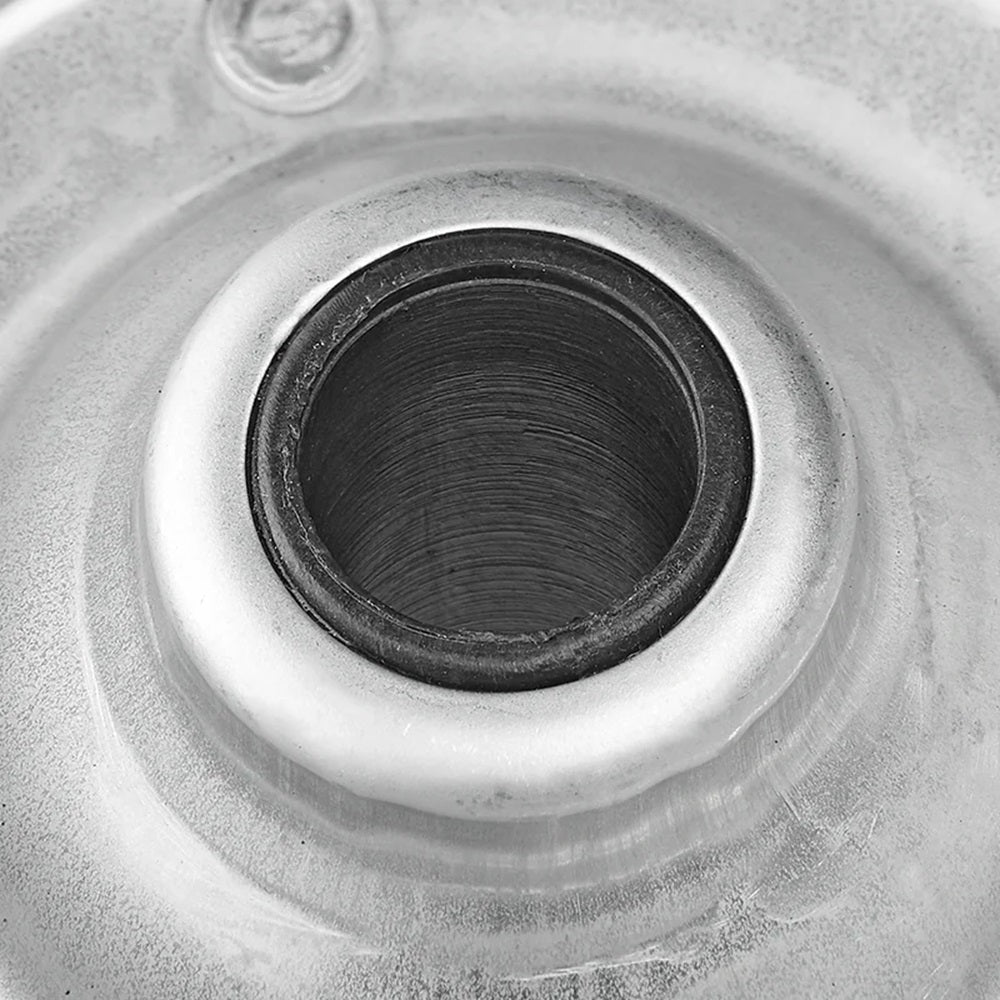 ProPlus 341540 Ersatzrad für Stützrad Metallfelge mit Vollgummireifen 200x50mm