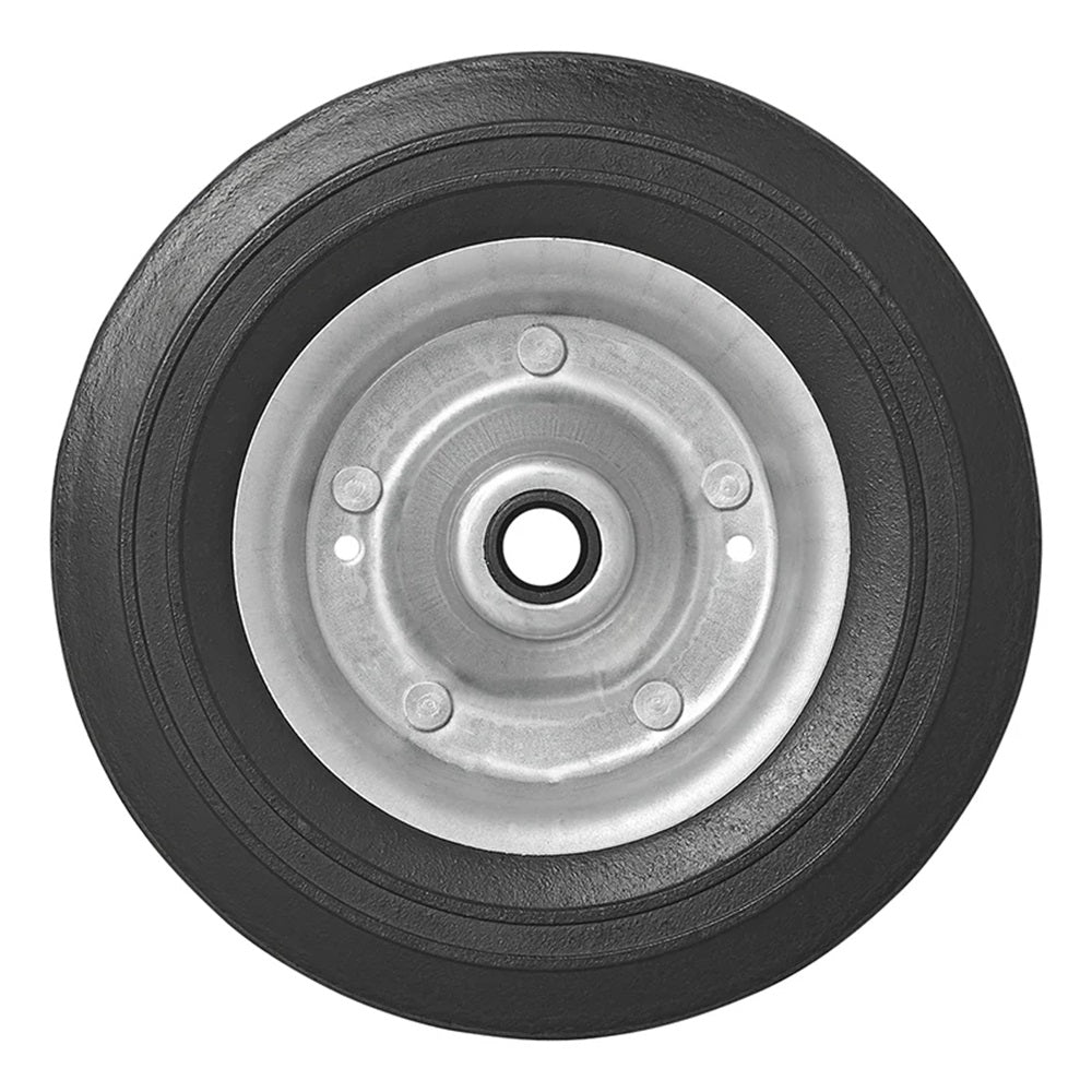 ProPlus 341541 Ersatzrad für Stützrad Metallfelge mit Vollgummireifen 200x60mm