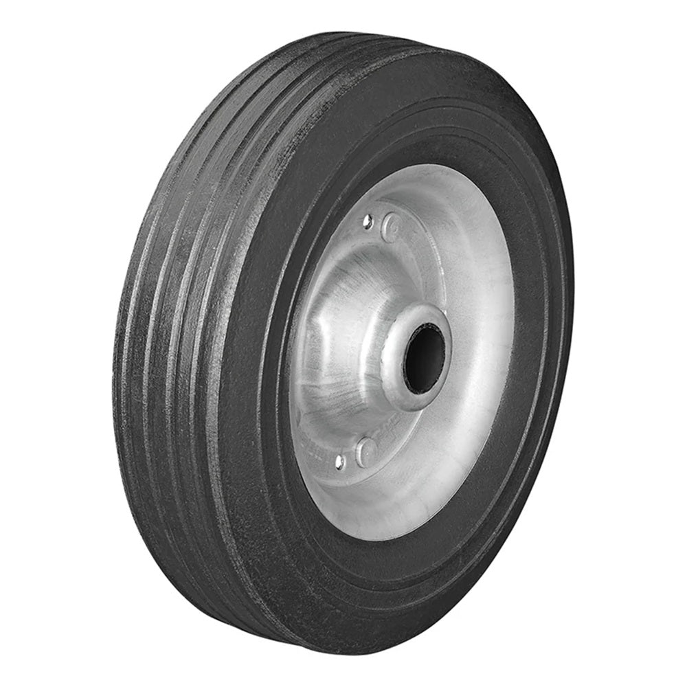 ProPlus 341541 Ersatzrad für Stützrad Metallfelge mit Vollgummireifen 200x60mm