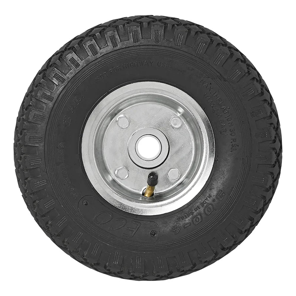 ProPlus 341543 Ersatzrad für Stützrad Metallfelge mit Luftreifen 260x85mm