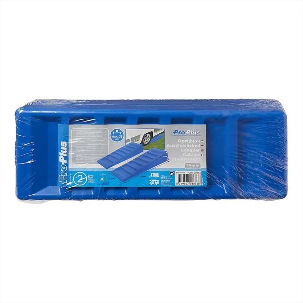ProPlus 361558 2 Stück Ausgleichskeile blau Höhenausgleich