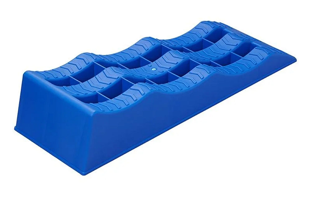 ProPlus 361560 2 Stück Ausgleichskeile blau 3 Ebenen Auffahrrampen