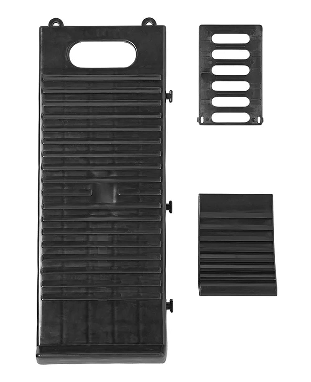 ProPlus 361560V01 2 Stück Ausgleichskeile mit Unterlegkeil Auffahrrampen