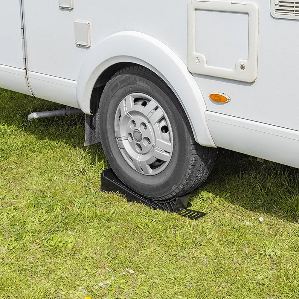 ProPlus 361560V01 2 Stück Ausgleichskeile mit Unterlegkeil Auffahrrampen