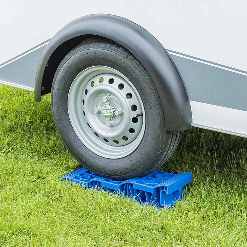 ProPlus 361560V02 2 Stück Ausgleichskeile Blau Auffahrrampen Höhenausgleich