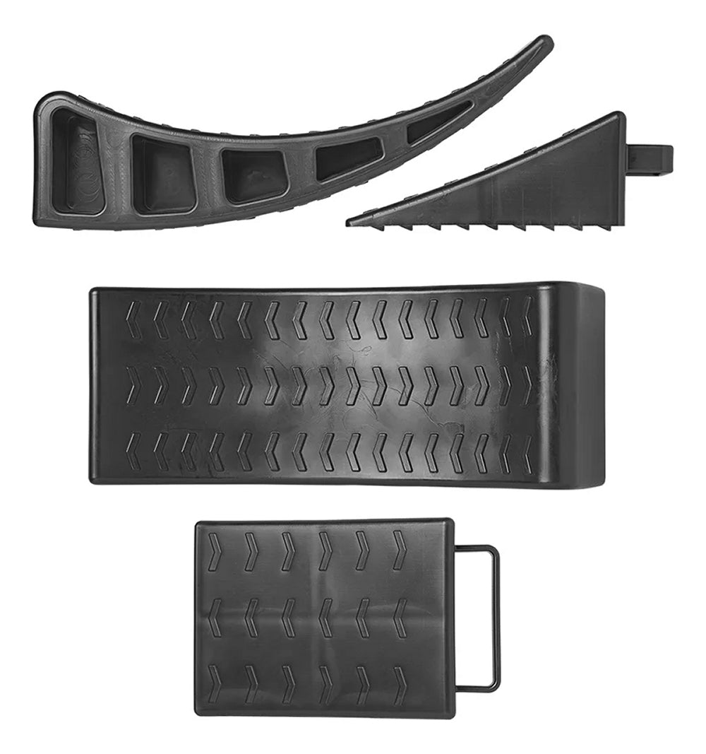 ProPlus 361563 Ausgleichskeile Rund & Unterlegkeil Auffahrrampen