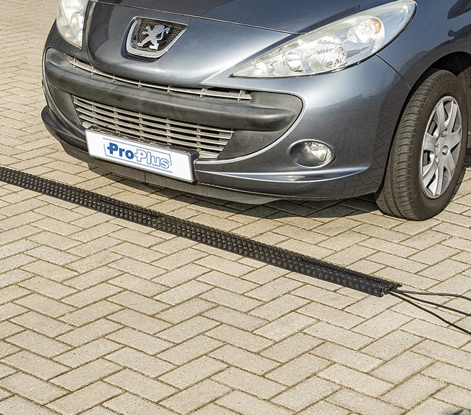 ProPlus 361571 Kabelbrücke zum Überfahren von Kabeln Länge 1 Meter