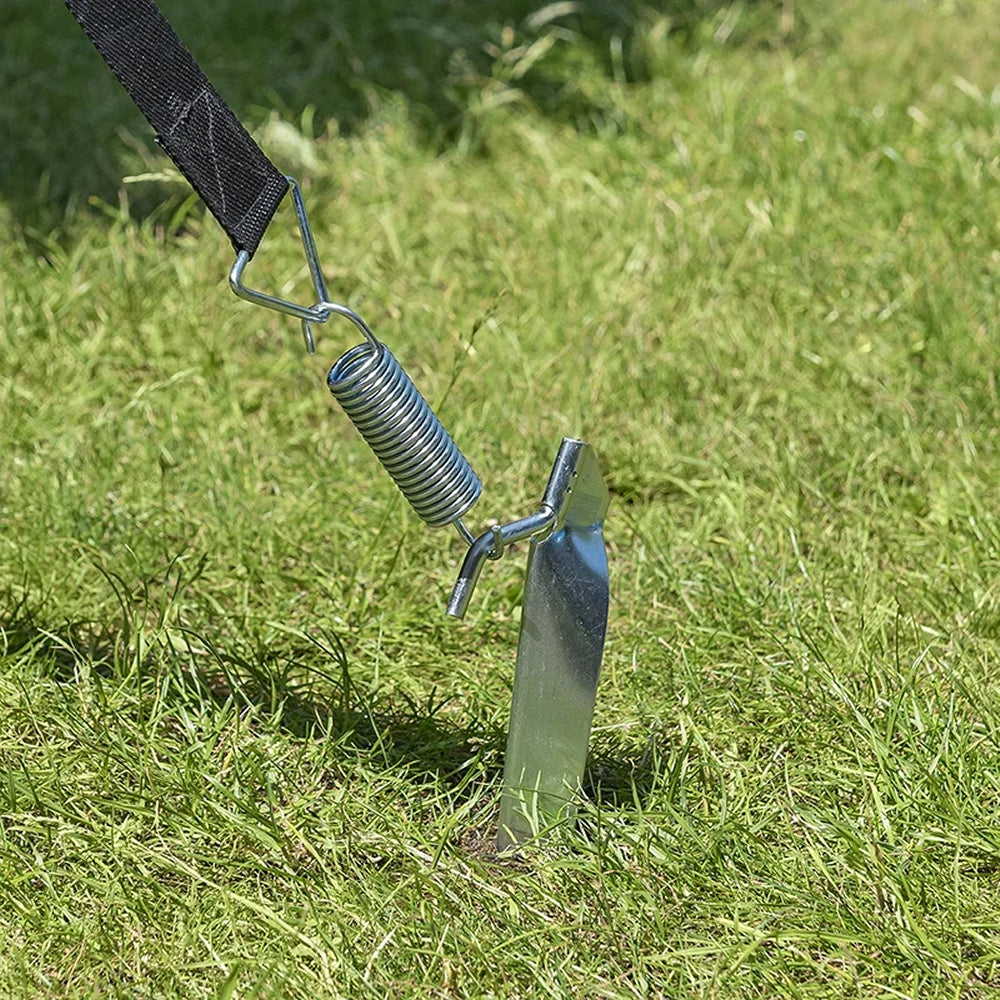 ProPlus 361713 Sturm Abspannset Abspannband 2 x 3,0 Meter mit Schnellverschluss