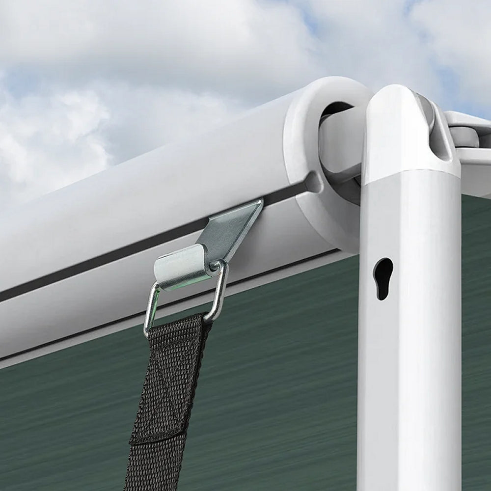 ProPlus 361713 Sturm Abspannset Abspannband 2 x 3,0 Meter mit Schnellverschluss