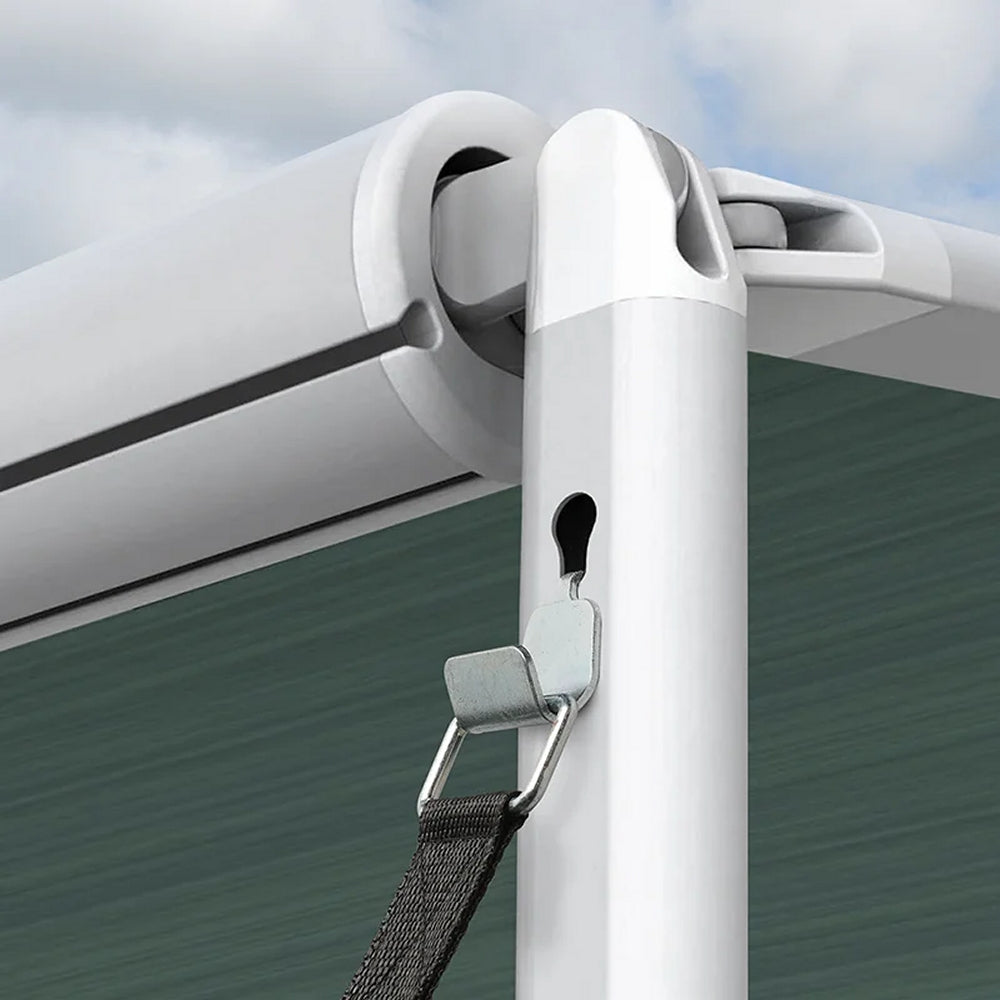 ProPlus 361713 Sturm Abspannset Abspannband 2 x 3,0 Meter mit Schnellverschluss