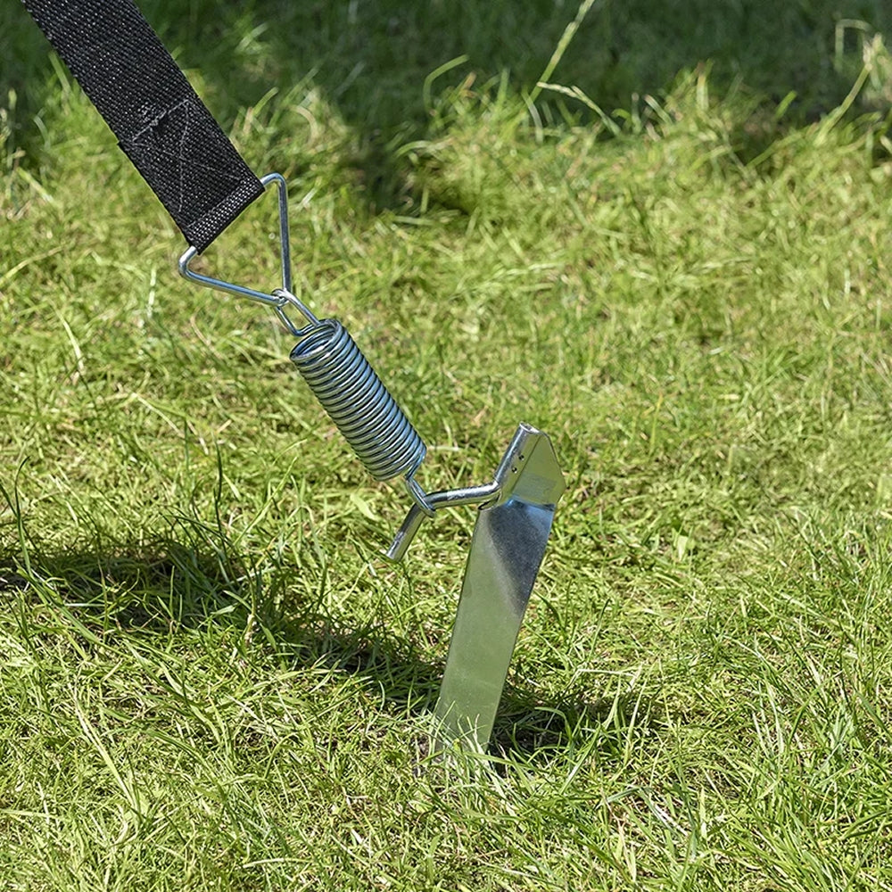 ProPlus 361714 Sturm Abspannset Abspannband 2 x 3,0 Meter mit Schnellverschluss