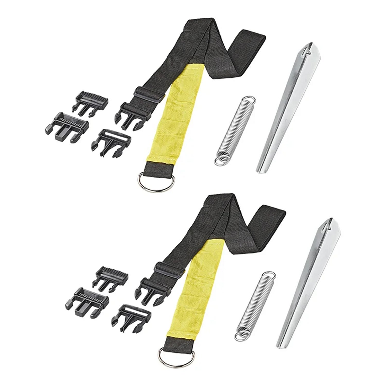 ProPlus 361728 Abspannset Abspannband 2 x 3 Meter mit Erdankern