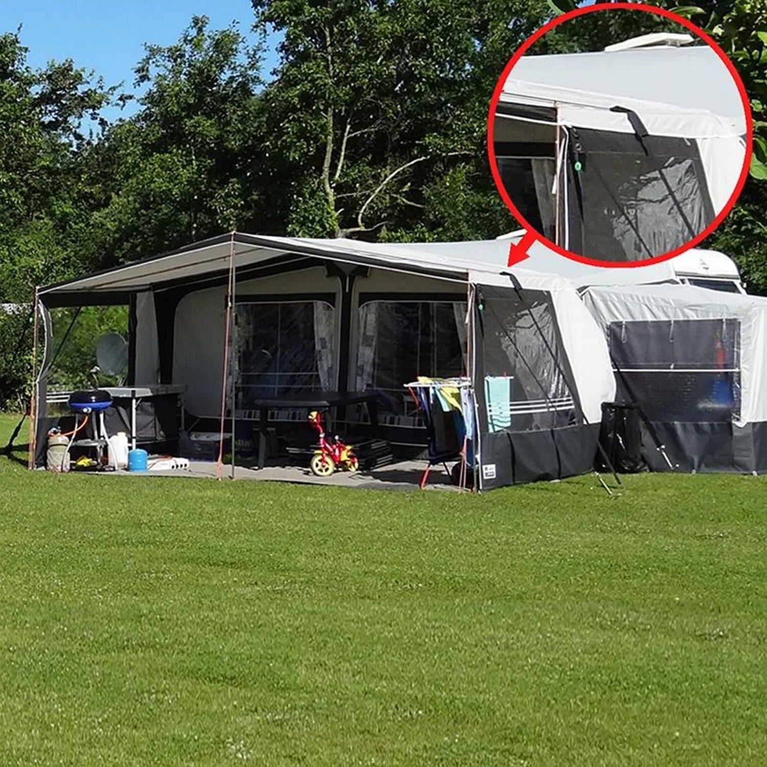 Pro Plus 361730 Eckenschoner für Sturmband 3er Set