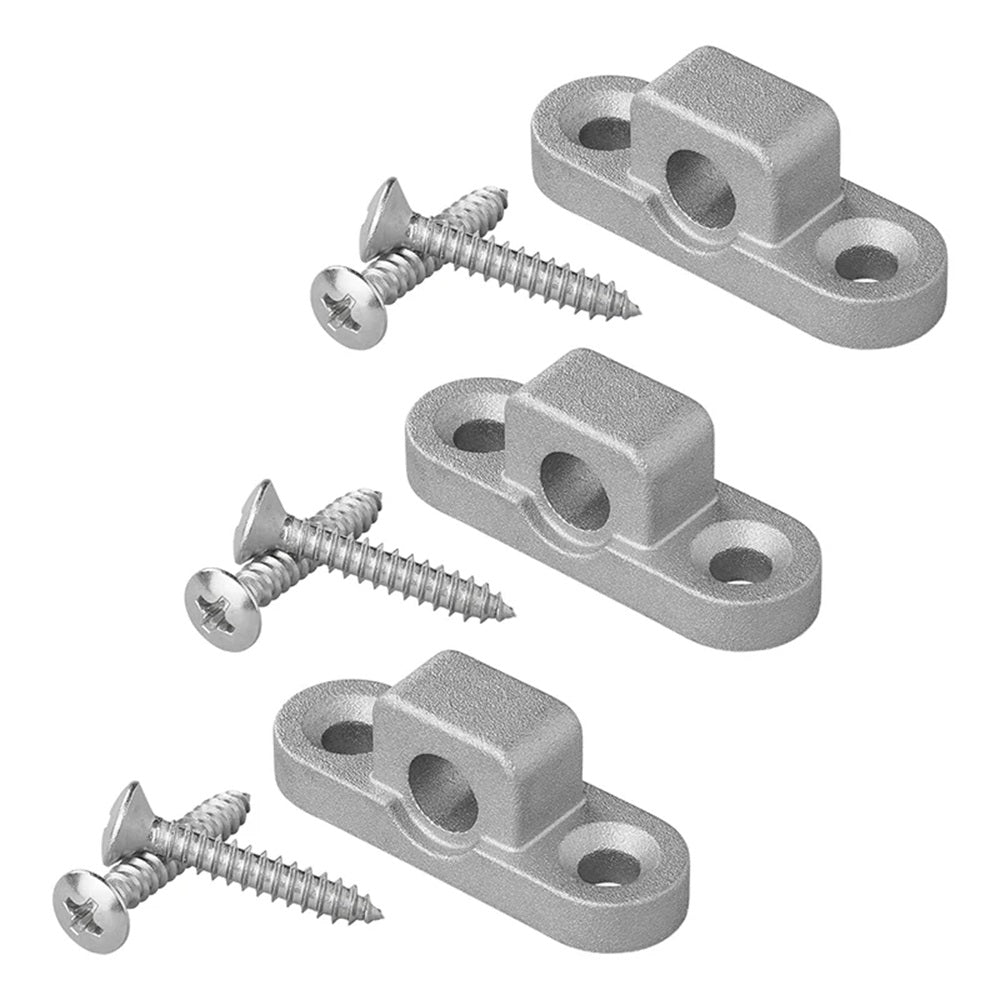 ProPlus 361733V02 Vorzeltöse waagerecht Metall 3 Stück Zeltöse Planenöse
