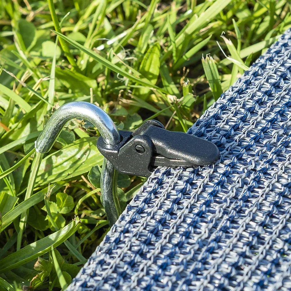 ProPlus 361742 10 Stück Zeltteppichclips Zelt Teppichclips Planenclips