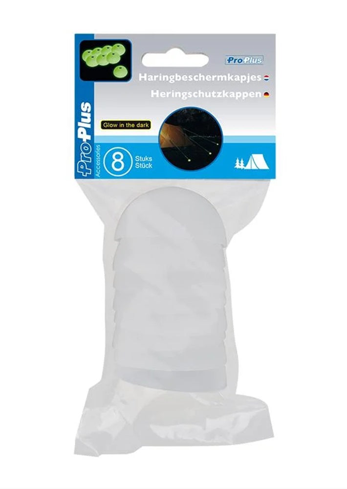 ProPlus 361760 Satz Heringschutzkappen Kunststoff nachleuchtend 8 teilig