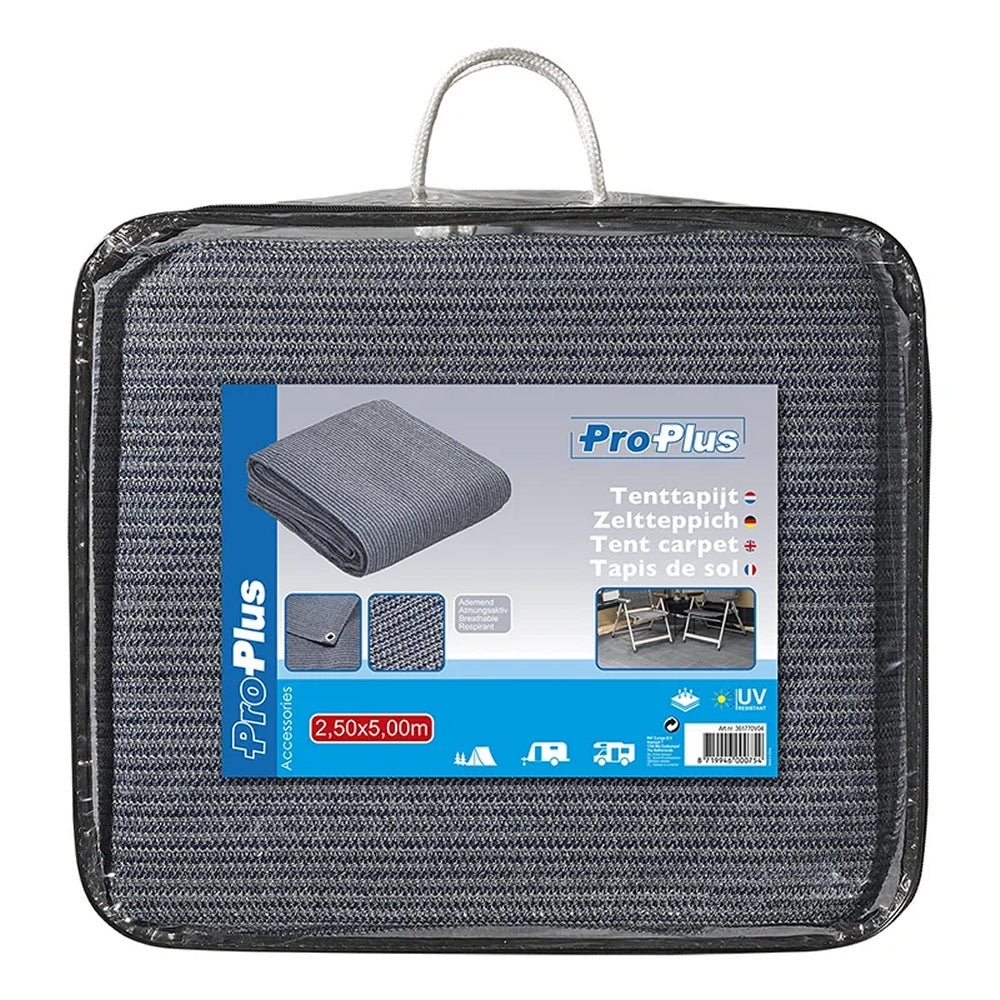 ProPlus 361770V04 Zelt Teppich Zeltteppich 2,50 x 5,00m Vorzelt