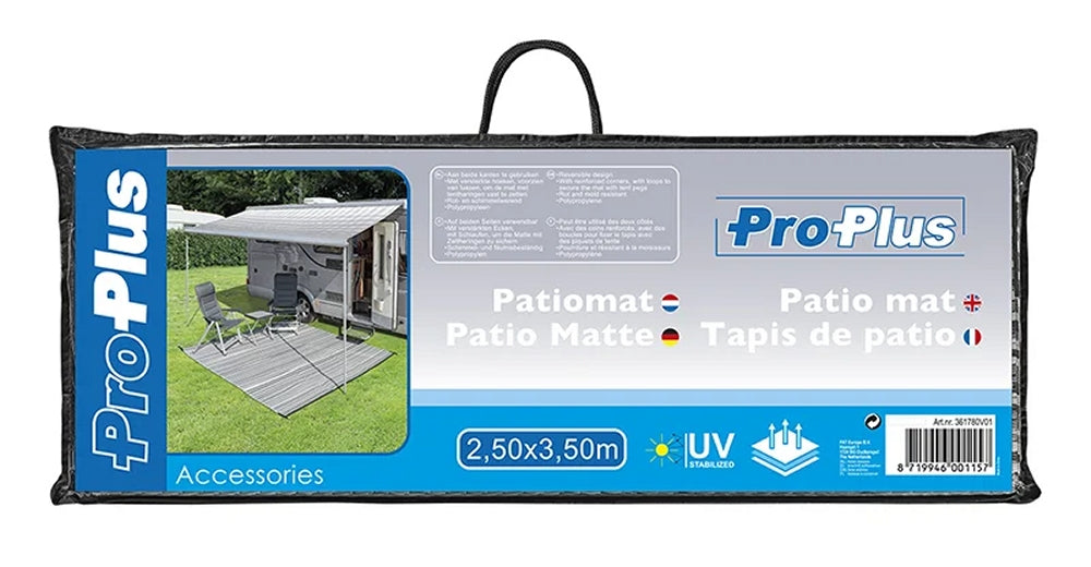 ProPlus 361780V01 Patio Matte 2,50 x 3,50m beidseitig verwendbar