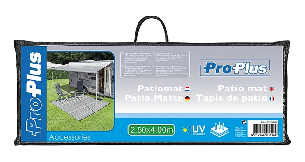 ProPlus 361780V02 Patio Matte 2,50 x 4,00m beidseitig verwendbar