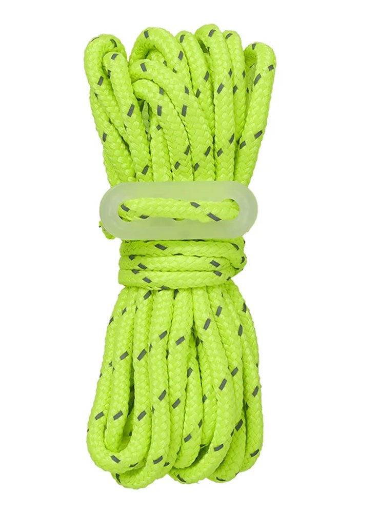 ProPlus 361802 Satz Abspannseile fluoreszierend leuchtend 4 teilig