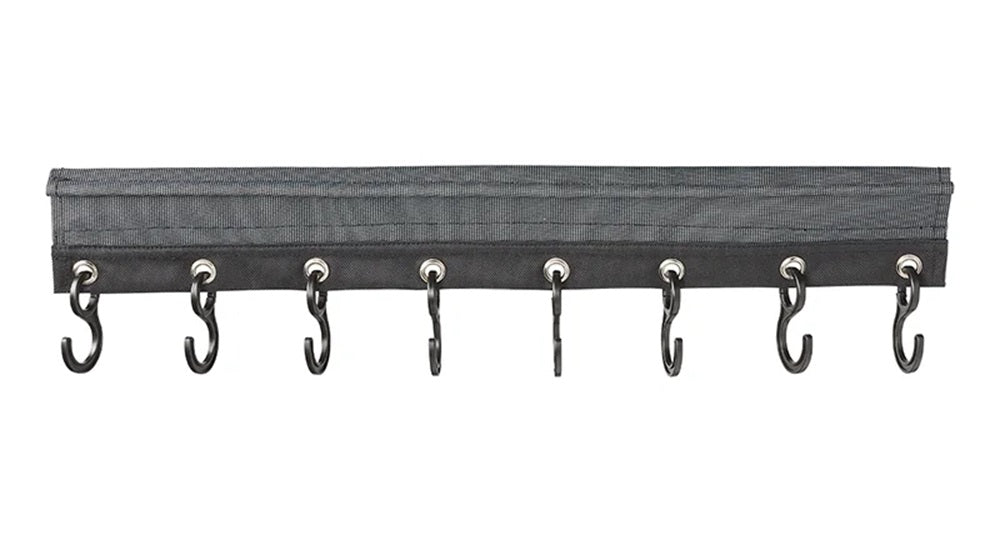 ProPlus 362087 Hakenleiste Universal mit Keder und Klettband Zeltschiene