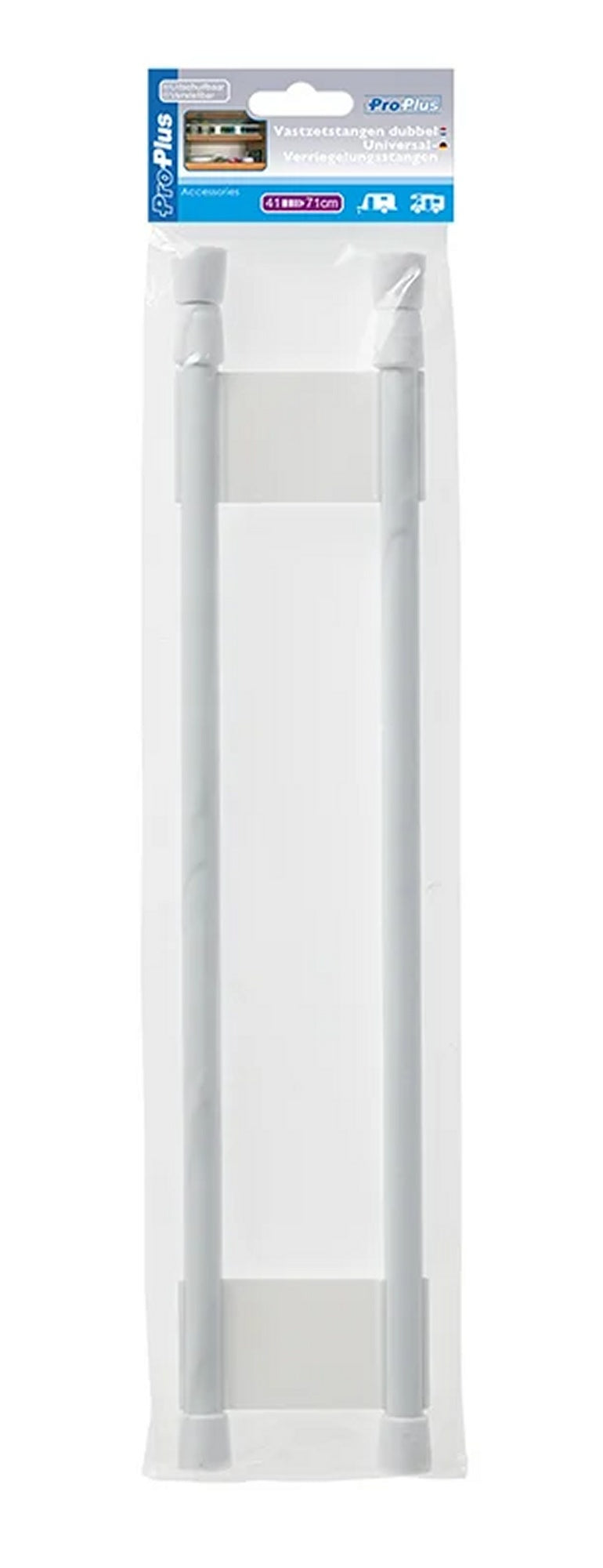 ProPlus 362098 Universal Verriegelungsstangen verstellbar 41-71cm Camping