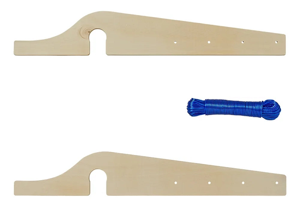 ProPlus 362107 Wäscheleinenhalter für horizontale Rangiergriffe 3 teilig Camping