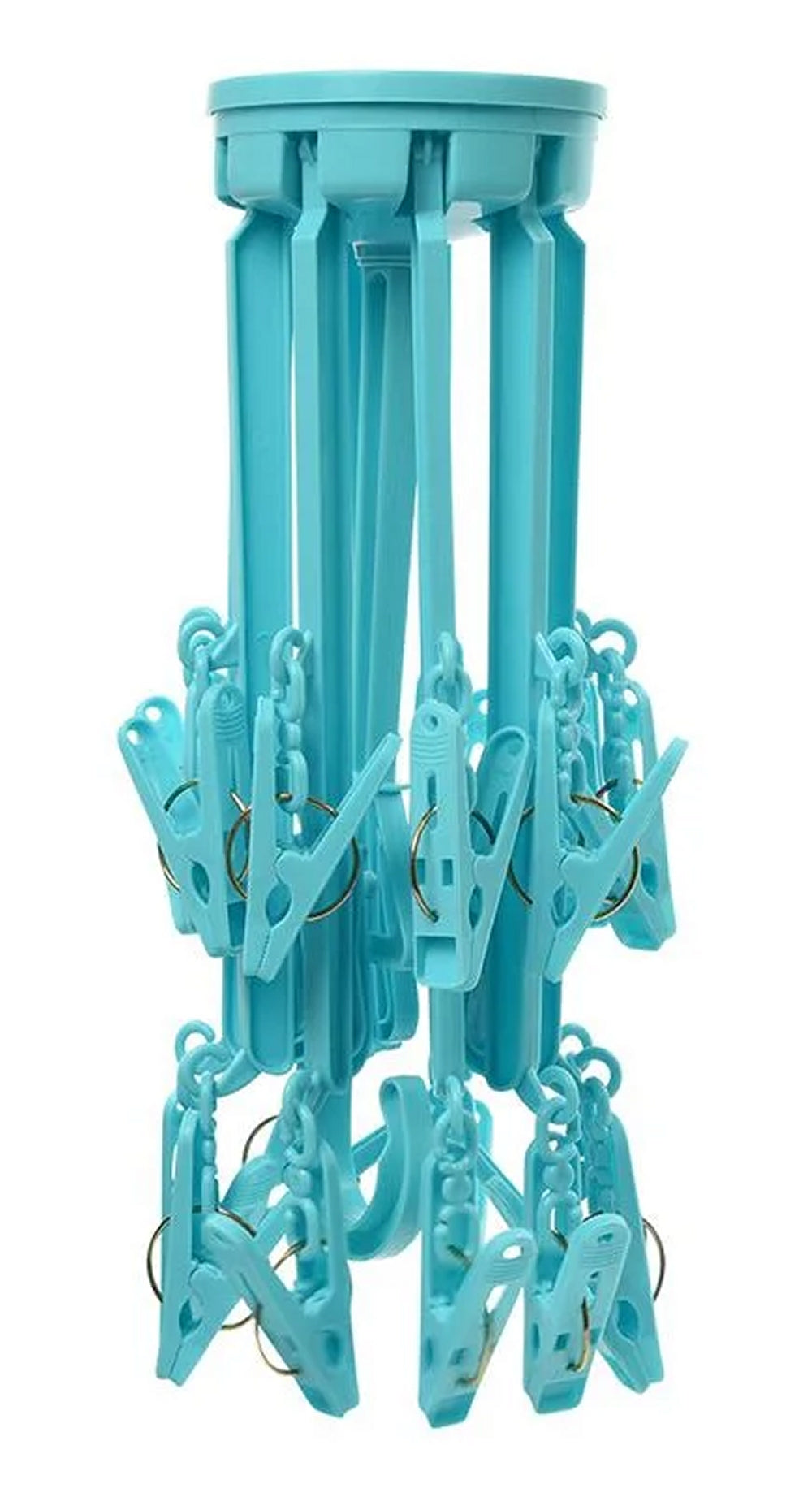 ProPlus 362110 Trockenkarussell Wäschetrockner mit 18 Wäscheklammern Camping