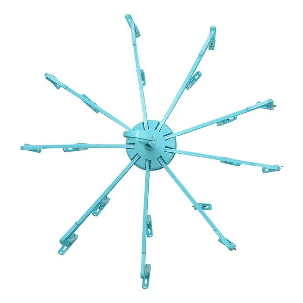 ProPlus 362110 Trockenkarussell Wäschetrockner mit 18 Wäscheklammern Camping