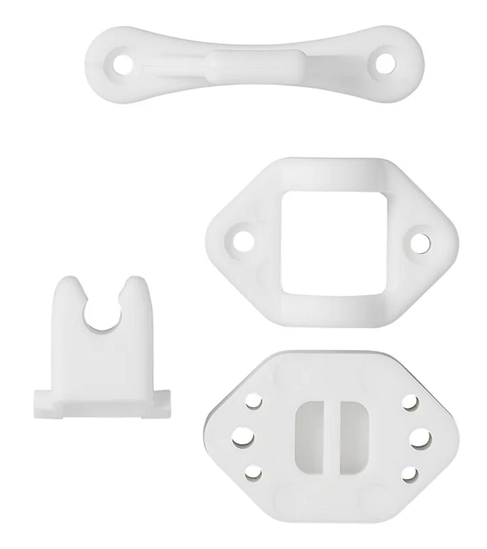 ProPlus 362622 Türfänger weiß mit Scharnier für Wohnwagen Wohnmobil