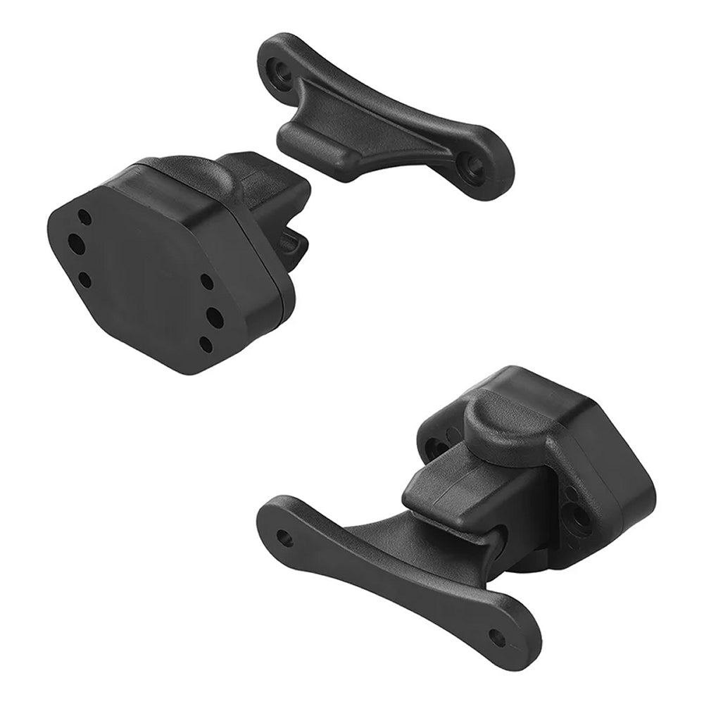 ProPlus 362622BK Türfänger schwarz mit Scharnier für Wohnwagen Wohnmobil