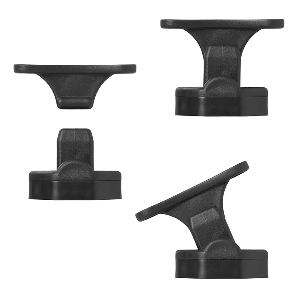 ProPlus 362622BK Türfänger schwarz mit Scharnier für Wohnwagen Wohnmobil