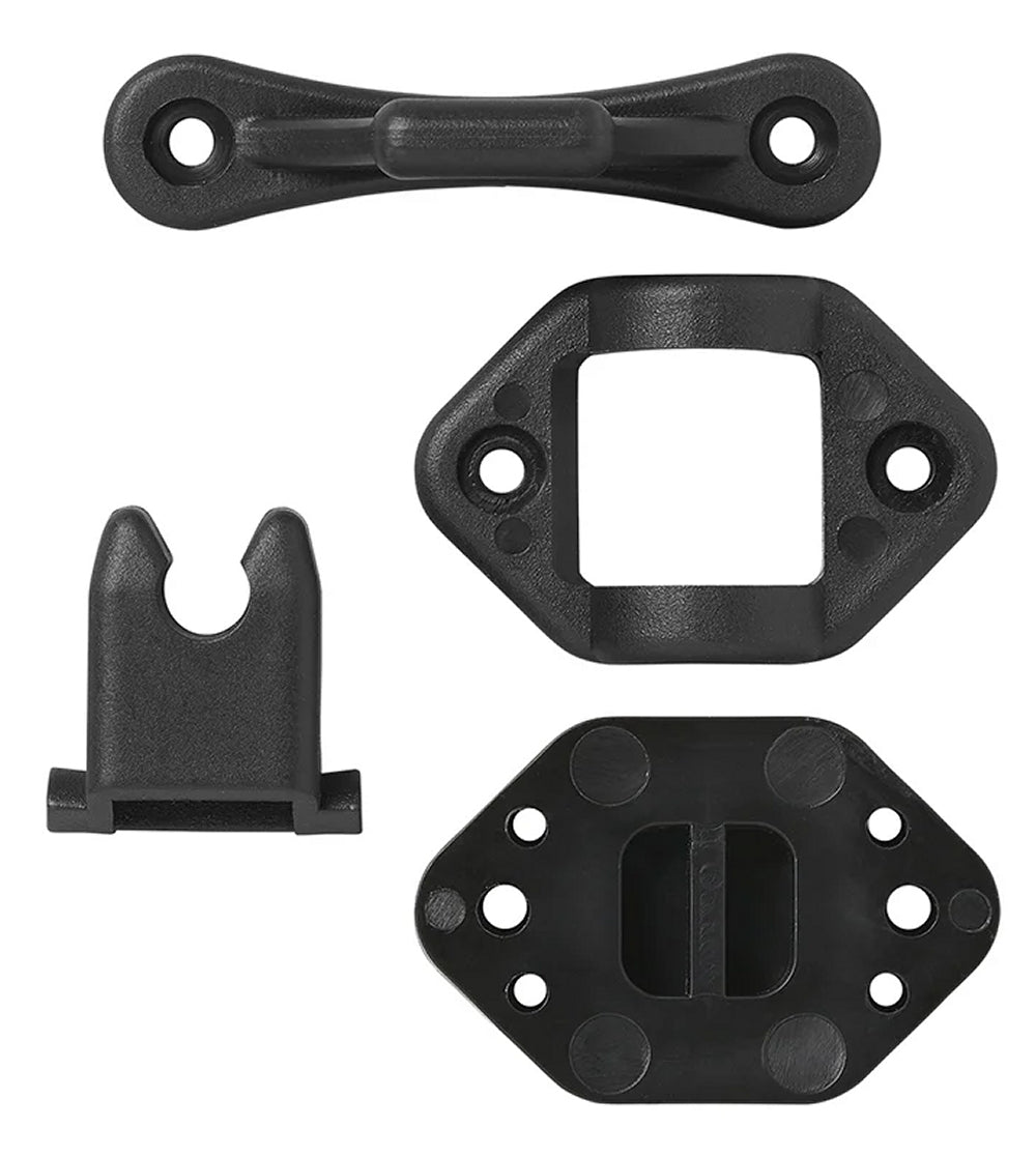 ProPlus 362622BK Türfänger schwarz mit Scharnier für Wohnwagen Wohnmobil