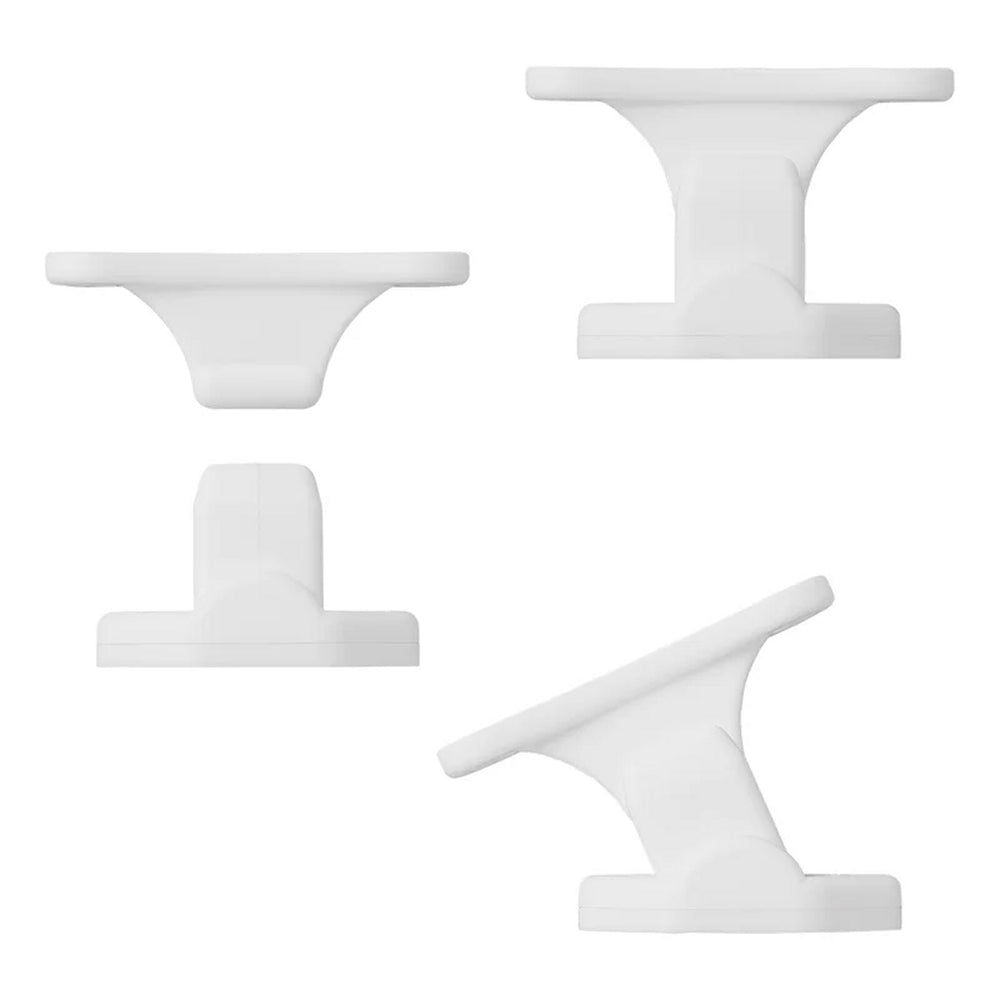 ProPlus 362622PM Türfänger weiss mit Scharnier für Wohnwagen Wohnmobil