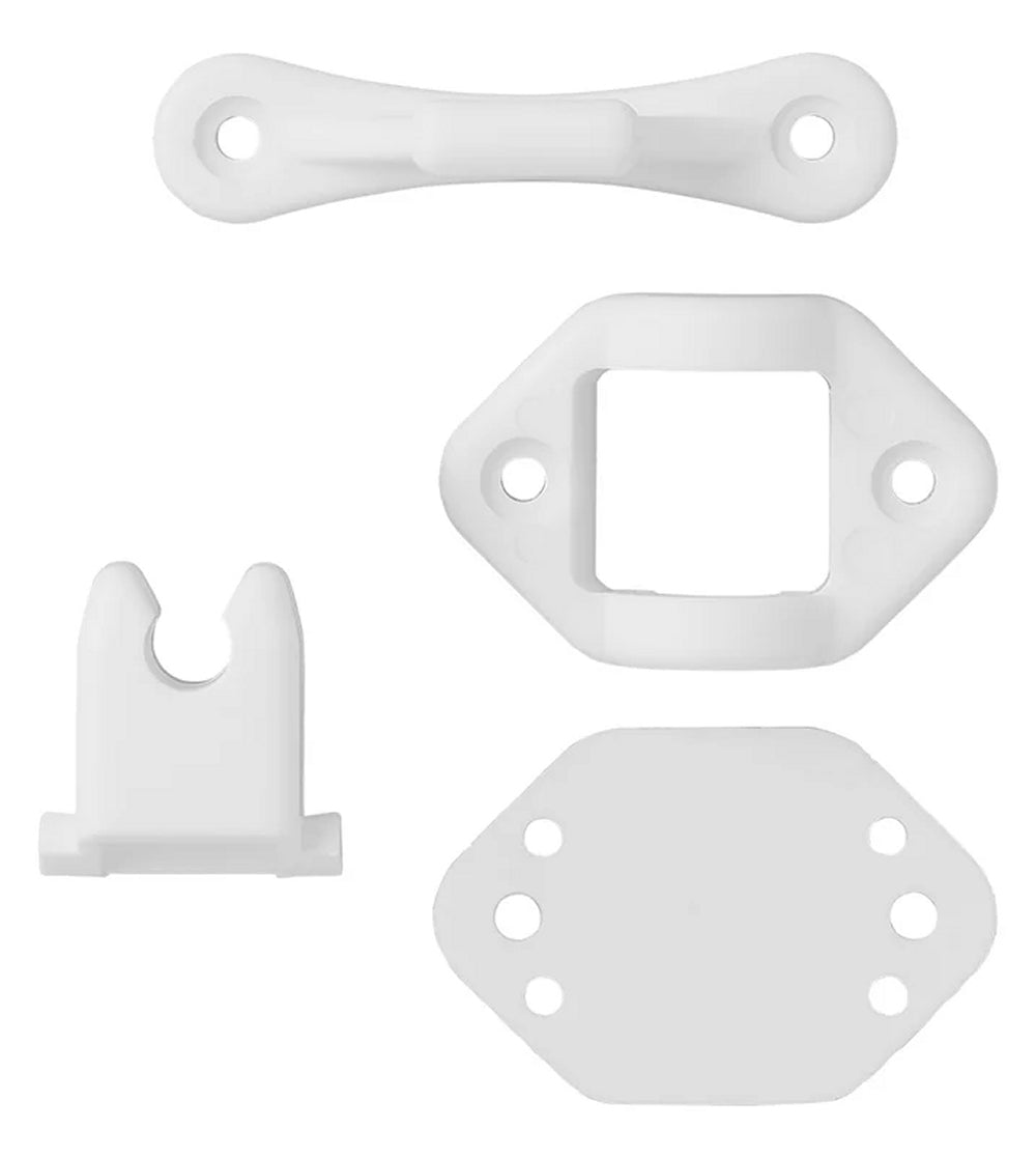 ProPlus 362622PM Türfänger weiss mit Scharnier für Wohnwagen Wohnmobil