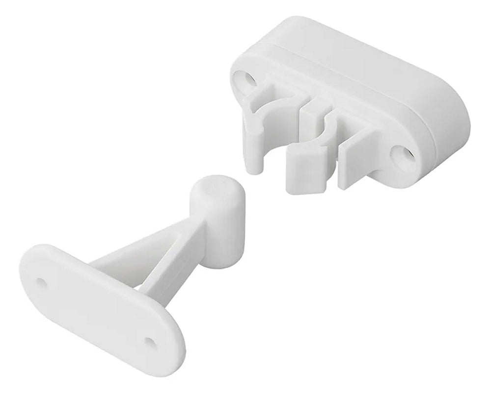 ProPlus 362622V02 Türfänger weiss mit flexibler Klemme für Wohnwagen Wohnmobil