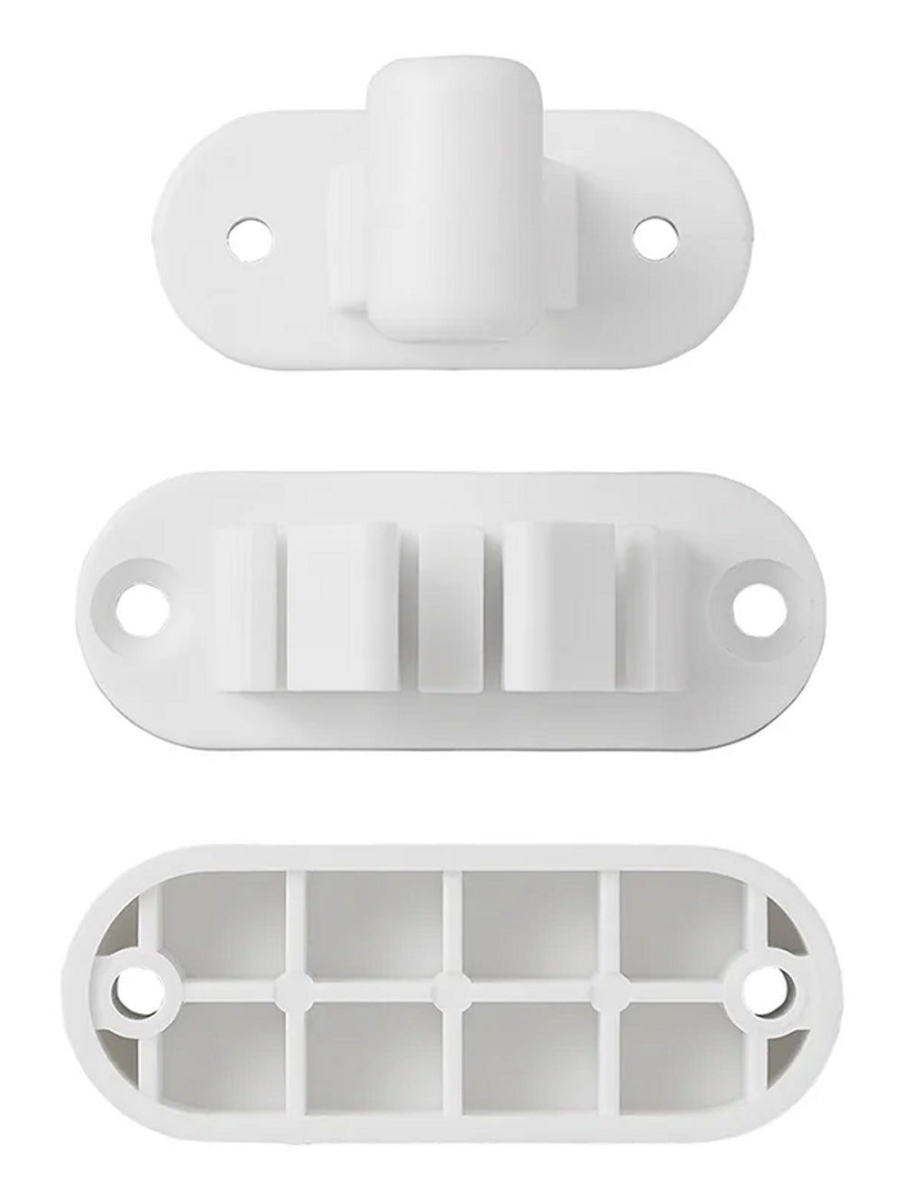 ProPlus 362622V02 Türfänger weiss mit flexibler Klemme für Wohnwagen Wohnmobil