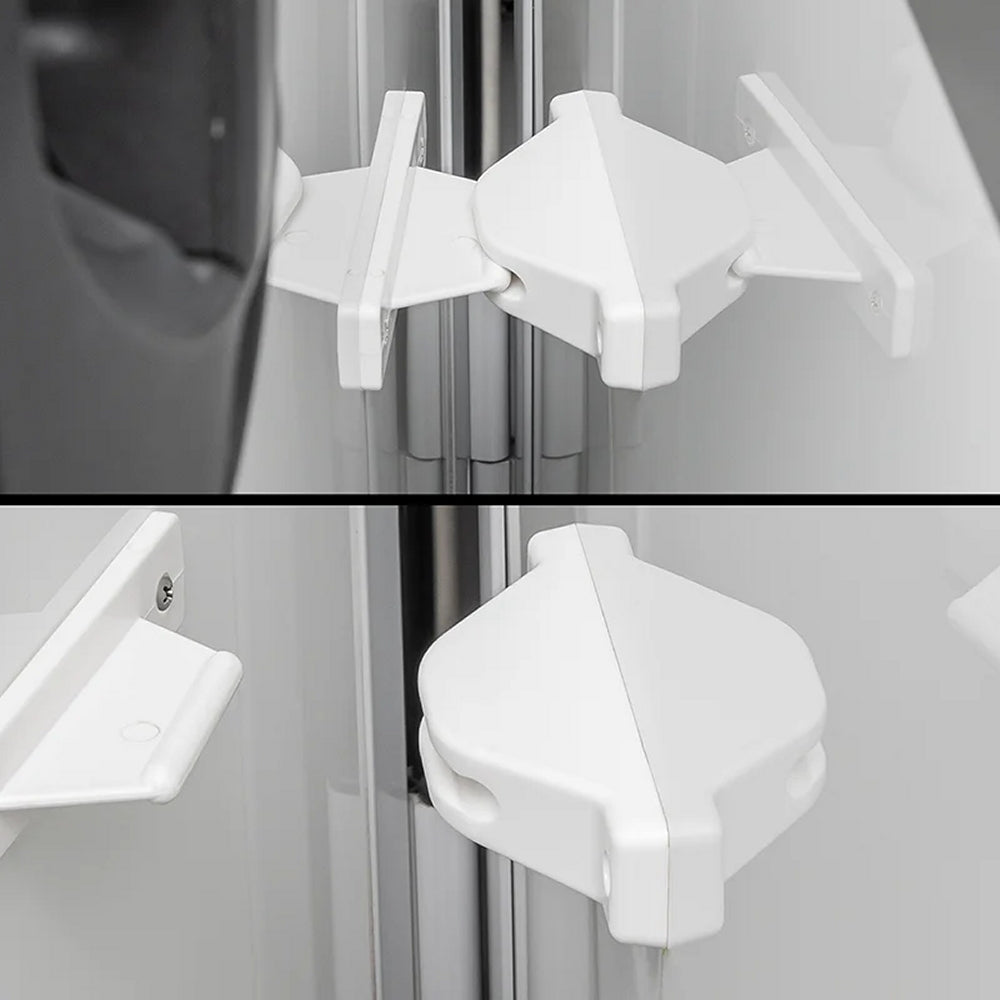 ProPlus 362622V03 Türfänger unterer Teil weiss für Wohnwagen Wohnmobil