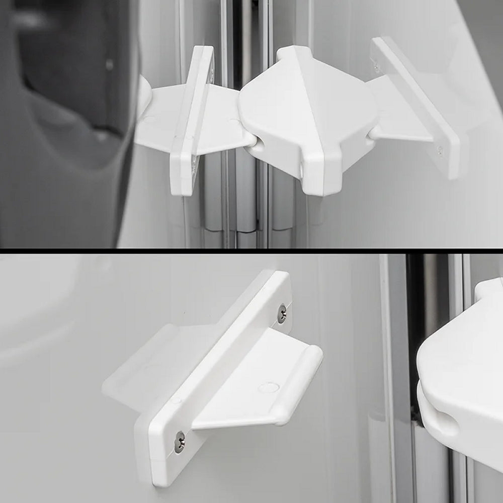 ProPlus 362622V04 Türfänger oberer Teil weiss für Wohnwagen Wohnmobil