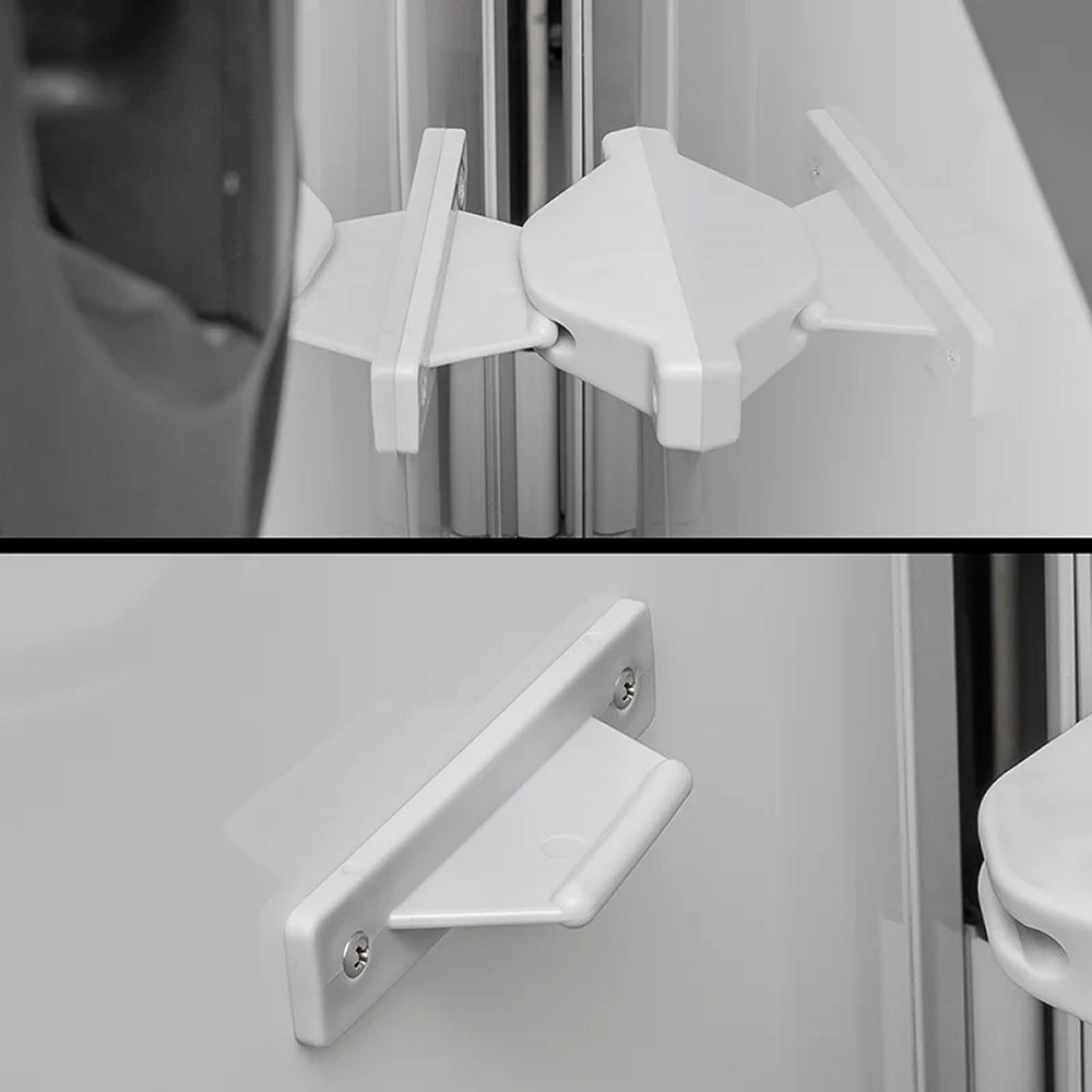 ProPlus 362622V04GR Türfänger oberer Teil grau für Wohnwagen Wohnmobil