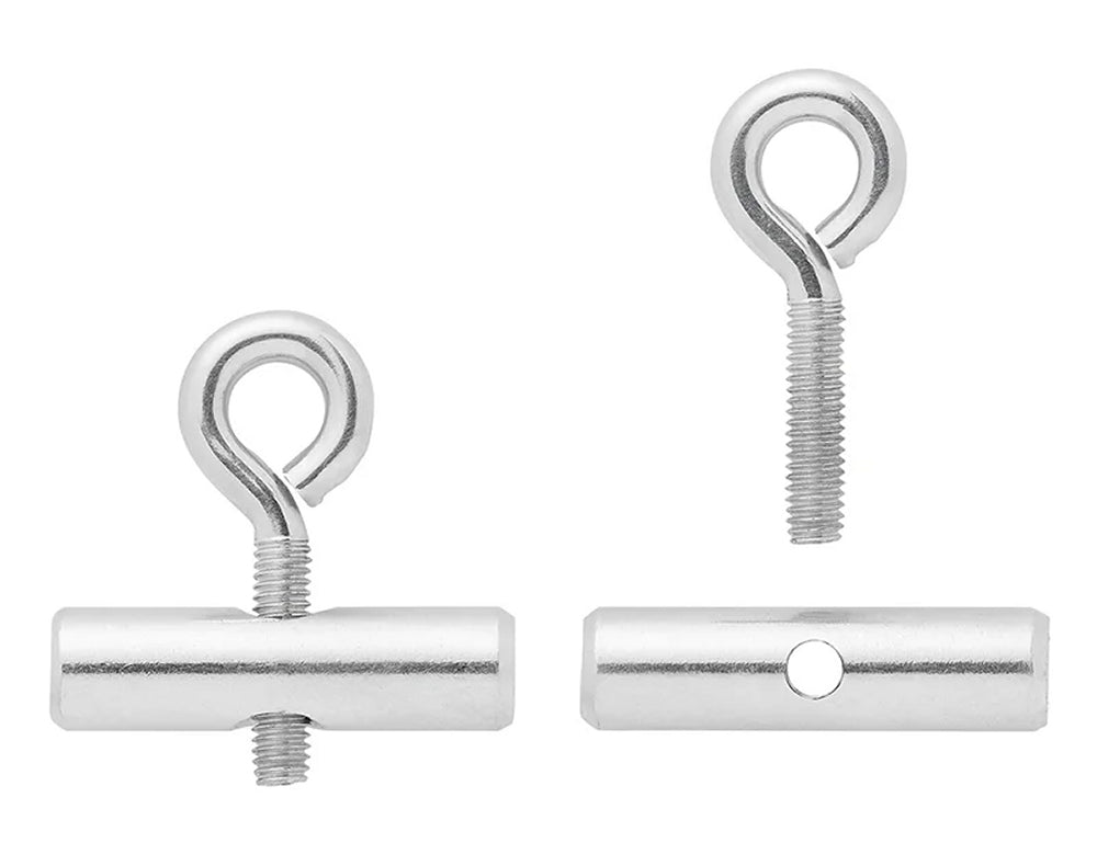 ProPlus 364256 2 Stück Endstopper für Kederschiene Ø8-10mm