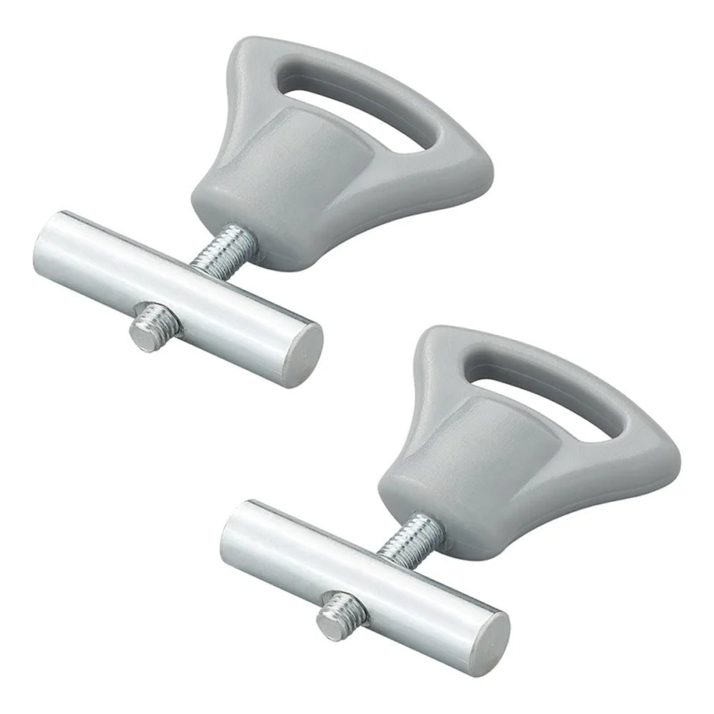 ProPlus 364258 2 Stück Endstopper mit Plastikkopf für Kederschiene Ø8-10mm