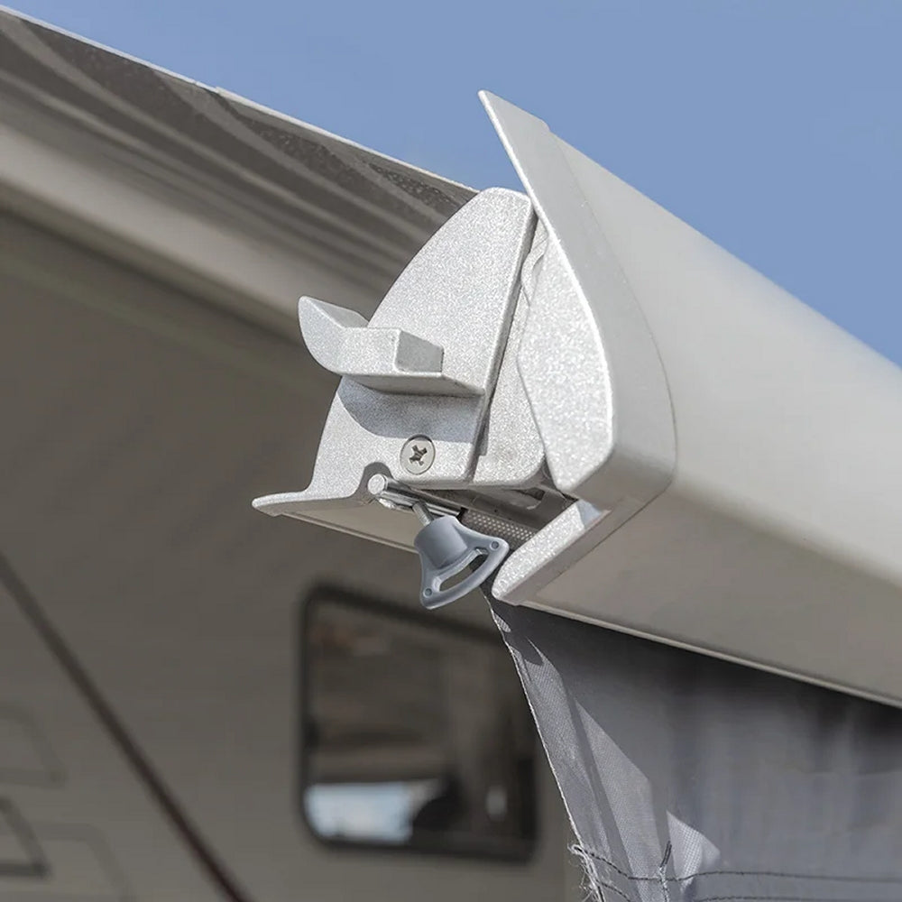 ProPlus 364258V01 2 Stück Endstopper mit Plastikkopf für Kederschiene Ø5-6mm