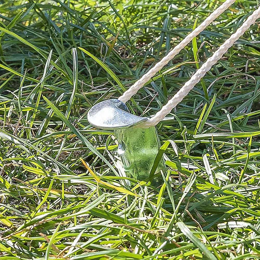 ProPlus 364626S Zelthering 30cm Metall geriffelt 2 Stück Zelt Zubehör