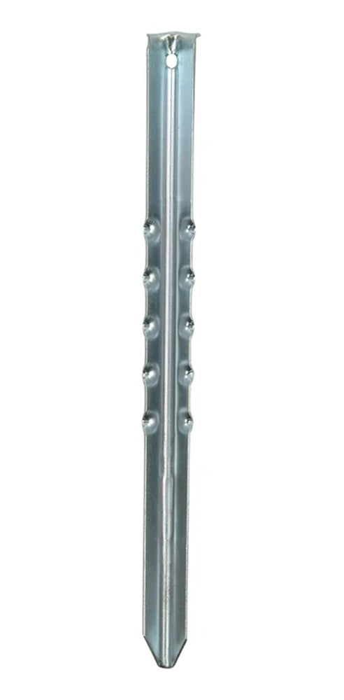 ProPlus 364628S Zelthering 40cm Metall geriffelt 2 Stück Zelt Zubehör